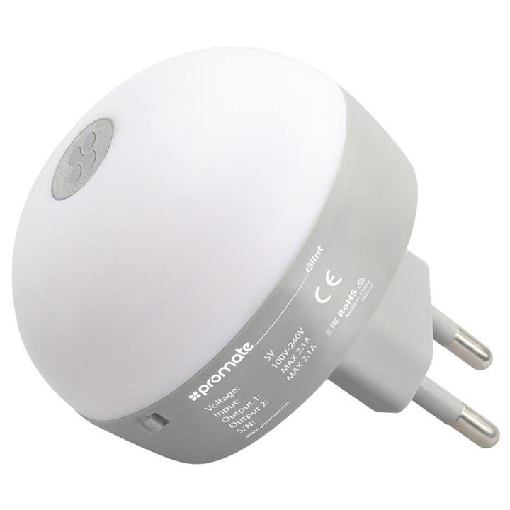 شارژر دیواری پرومیت مدل Glint-2 Promate Glint-2 Wall Charger